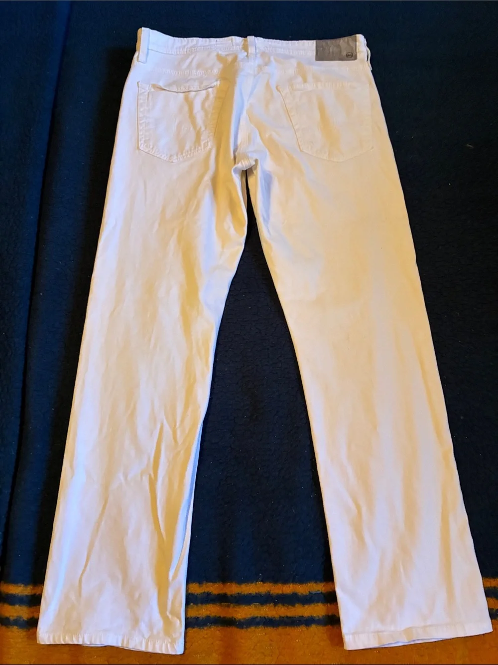 AG Adriano Goldschmied White the graduate tailored leg jeans